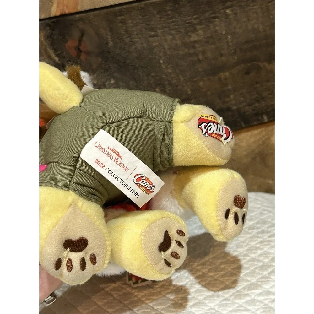 Raising Cane's Clark Griswold Limited Plush Puppy Dog Stuffed Christmas Vacation